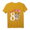 Kinder Reh Geburtstagsshirt für 8 Jahre – Lustiges Geschenk für Mädchen und Jungen zum Geburtstag, perfekt für Feier und Kindergarten