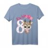 Kinder Reh Geburtstagsshirt für 8 Jahre – Lustiges Geschenk für Mädchen und Jungen zum Geburtstag, perfekt für Feier und Kindergarten