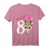 Kinder Reh Geburtstagsshirt für 8 Jahre – Lustiges Geschenk für Mädchen und Jungen zum Geburtstag, perfekt für Feier und Kindergarten