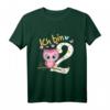 Kinder Geburtstagsshirt Eule - 2 Jahre lustiges T-Shirt für Mädchen & Jungen, perfektes Geschenk für den zweiten Geburtstag