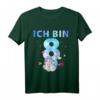 Kinder 8. Geburtstag Mädchen Meerjungfrauen T-Shirt – Niedliches Geburtstag Outfit für 8-Jährige, Meerjungfrauen Motto, Party & Geschenkidee