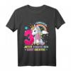 Einhorn Geburtstags T-Shirt für Mädchen zum 3. Geburtstag - Perfektes Geschenk & Partydeko mit Spruch 'Endlich 3 - Jetzt starte ich erst richtig durch'