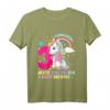 Einhorn Geburtstags T-Shirt für Mädchen zum 3. Geburtstag - Perfektes Geschenk & Partydeko mit Spruch 'Endlich 3 - Jetzt starte ich erst richtig durch'
