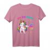 Kinder 6 Geburtstag Mädchen Ich bin 6 Jahre alt Party Einhorn T-Shirt – Buntes Geburtstagsoutfit für Kinder, perfekte Geschenkidee für die Geburtstagsfeier und Schulparty