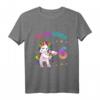 Kinder 6 Geburtstag Mädchen Ich bin 6 Jahre alt Party Einhorn T-Shirt – Buntes Geburtstagsoutfit für Kinder, perfekte Geschenkidee für die Geburtstagsfeier und Schulparty