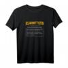 Klarinettistin Definition Musiker Blasmusik T-Shirt – Perfektes Geschenk für Klarinettisten & Musikliebhaber