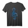Notenschlüssel T-Shirt Musik Musiker Violinschlüssel Noten - Perfektes Geschenk für Musiker, Musikliebhaber & Fans