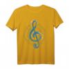 Notenschlüssel T-Shirt Musik Musiker Violinschlüssel Noten - Perfektes Geschenk für Musiker, Musikliebhaber & Fans