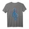 Notenschlüssel T-Shirt Musik Musiker Violinschlüssel Noten - Perfektes Geschenk für Musiker, Musikliebhaber & Fans