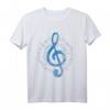 Notenschlüssel T-Shirt Musik Musiker Violinschlüssel Noten - Perfektes Geschenk für Musiker, Musikliebhaber & Fans