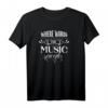 Lustiges Musik T-Shirt mit Spruch 'Wo das Wort versagt, Musik spricht' – Perfekt für Musikliebhaber, Musiker & Konzertbesucher