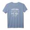 Lustiges Musik T-Shirt mit Spruch 'Wo das Wort versagt, Musik spricht' – Perfekt für Musikliebhaber, Musiker & Konzertbesucher