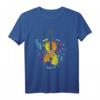 Buntes Violine T-Shirt für Violinisten & Musiker – Perfektes Geschenk zu Weihnachten & Geburtstag für Orchestermitglieder und Musikliebhaber