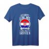 Ich Muss Gar Nix Ich Muss Nur Nach Kroatien Urlaub Kroatisch T-Shirt - Perfekt für Kroatien-Fans und Sommerurlauber