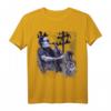 Saxophon T-Shirt mit abstrakter Kunst – Kreative Geschenkidee für Saxophonspieler, Musiker & Jazzliebhaber, ideal für Geburtstage & Weihnachten