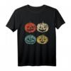 Vintage Kürbishemd Retro Jack-O-Laterne Halloween T-Shirt - Perfektes Geschenk für Trick-or-Treat & Halloween Kostüme