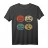 Vintage Kürbishemd Retro Jack-O-Laterne Halloween T-Shirt - Perfektes Geschenk für Trick-or-Treat & Halloween Kostüme
