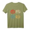 Vintage Kürbishemd Retro Jack-O-Laterne Halloween T-Shirt - Perfektes Geschenk für Trick-or-Treat & Halloween Kostüme
