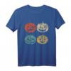 Vintage Kürbishemd Retro Jack-O-Laterne Halloween T-Shirt - Perfektes Geschenk für Trick-or-Treat & Halloween Kostüme
