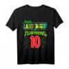 Dieser Lasertagger Wird 10 Jahre Alt - Lasertag Geburtstag T-Shirt für Jungen & coole Party-Dekorationen