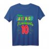 Dieser Lasertagger Wird 10 Jahre Alt - Lasertag Geburtstag T-Shirt für Jungen & coole Party-Dekorationen