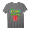 Dieser Lasertagger Wird 10 Jahre Alt - Lasertag Geburtstag T-Shirt für Jungen & coole Party-Dekorationen