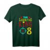 Kinder 8. Geburtstag Laser Tag King T-Shirt – Bunte Themenparty Kleidung für Jungen und Mädchen, Perfekt zum Geburtstag & Überraschungsgeschenk