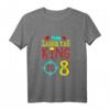 Kinder 8. Geburtstag Laser Tag King T-Shirt – Bunte Themenparty Kleidung für Jungen und Mädchen, Perfekt zum Geburtstag & Überraschungsgeschenk
