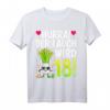 Herren 18. Geburtstag T-Shirt – Hurra der Lauch wird 18 lustiges Geburtstagsmotiv für Frauen und Männer, Party-Outfit für die Feier