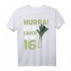 Herren & Damen 16. Geburtstag T-Shirt – Hurra der Lauch wird 16 lustiges Spruchmotiv für die Geburtstagsparty