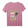 Lustiges 18. Geburtstag T-Shirt mit Slogan 'Hurra der Lauch wird 18' für Damen und Herren – Perfekt für die Geburtstagsparty