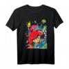 HapDuck Pop Geometric Art Official Merchandise T-Shirt – Buntes, verspieltes Angry Birds Geburtstagsgeschenk für Kinder, Damen und Herren