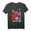 HapDuck Pop Geometric Art Official Merchandise T-Shirt – Buntes, verspieltes Angry Birds Geburtstagsgeschenk für Kinder, Damen und Herren
