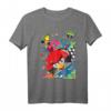 HapDuck Pop Geometric Art Official Merchandise T-Shirt – Buntes, verspieltes Angry Birds Geburtstagsgeschenk für Kinder, Damen und Herren
