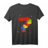 Kinder Building Blocks T-Shirt – Perfektes Geburtstagsgeschenk für 7-Jährige, Baustein-Design für Jungen und Mädchen