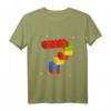 Kinder Building Blocks T-Shirt – Perfektes Geburtstagsgeschenk für 7-Jährige, Baustein-Design für Jungen und Mädchen