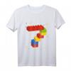 Kinder Building Blocks T-Shirt – Perfektes Geburtstagsgeschenk für 7-Jährige, Baustein-Design für Jungen und Mädchen