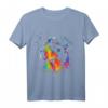 Appenzeller Sennenhunde Hundemalerei T-Shirt in Aquarellfarbe – Perfektes Geschenk für Hundeliebhaber zu Weihnachten, Geburtstag, Erntedankfest & Valentinstag