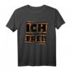 Ich Hab Heut Mal Frei! Lustiges Arbeiterspruch T-Shirt in Schwarz Orange – Geschenkidee für Arbeitnehmer, Bauleiter & Kollegen