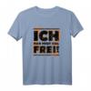 Ich Hab Heut Mal Frei! Lustiges Arbeiterspruch T-Shirt in Schwarz Orange – Geschenkidee für Arbeitnehmer, Bauleiter & Kollegen