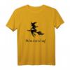 Lustiges Hexe T-Shirt mit Spruch 'Ich bin dann mal weg' – Perfektes Geschenk für Frauen zum Geburtstag, Junggesellinnenabschied, Hochzeit oder Fasching