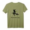 Lustiges Hexe T-Shirt mit Spruch 'Ich bin dann mal weg' – Perfektes Geschenk für Frauen zum Geburtstag, Junggesellinnenabschied, Hochzeit oder Fasching