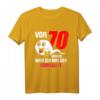 Vor 70 Jahren war ich mal der schnellste Geburtstagsspruch T-Shirt - Lustiges Design für den runden Geburtstag, Papa, Freunde & Kollegen