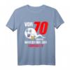 Vor 70 Jahren war ich mal der schnellste Geburtstagsspruch T-Shirt - Lustiges Design für den runden Geburtstag, Papa, Freunde & Kollegen