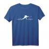 Eishockey Heartbeat Herzschlag Eishockey Spieler T-Shirt – Lustiges Fan-Shirt für Männer, Freunde & Familie zum Geburtstag, Weihnachten & Ostern