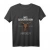 Mei Lederhosn trogt no da Hirsch - Lustiges Trachten T-Shirt für Oktoberfest, Wiesn, Jäger & Landfest mit Humor für Männer und Kinder