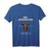 Mei Lederhosn trogt no da Hirsch - Lustiges Trachten T-Shirt für Oktoberfest, Wiesn, Jäger & Landfest mit Humor für Männer und Kinder