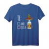 Teamo Tequila Lustiges Mexiko Party Geschenk T-Shirt für Fasching, Halloween, Karneval & Motto-Partys