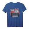 Lustiges Vintage-Synthesizer-Analoge Musiknoten Wellenform ADSR T-Shirt für Musikliebhaber, Techno-Fans & Elektronik-Enthusiasten