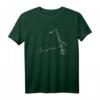 Saxophon Oneline Art – Lustiges Saxophon Musiker T-Shirt für Saxophonspieler & Jazzliebhaber